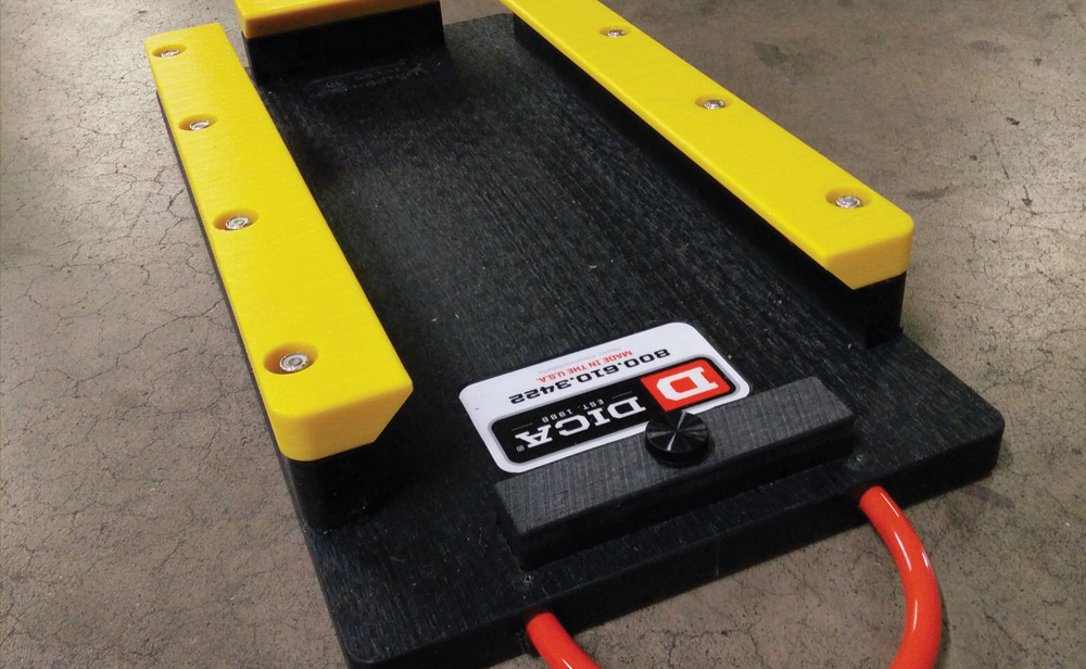 DICA's Sliding Shoe Pads for Portable Track Lifts & Mini Cranes