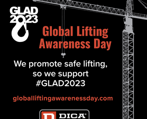 #GLAD 23 Global Lifting Awareness Day DICA Ad